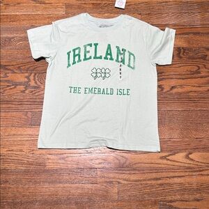 Mighty Fine Light Green Ireland Tee
